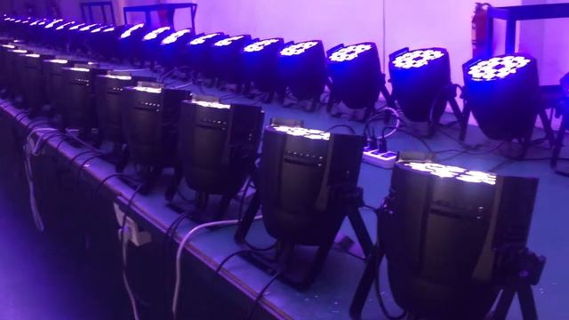 18 x 12W five-colour LEDs (RGBWA) 5in1 RGBWA led par light led stage light смотреть онлайн