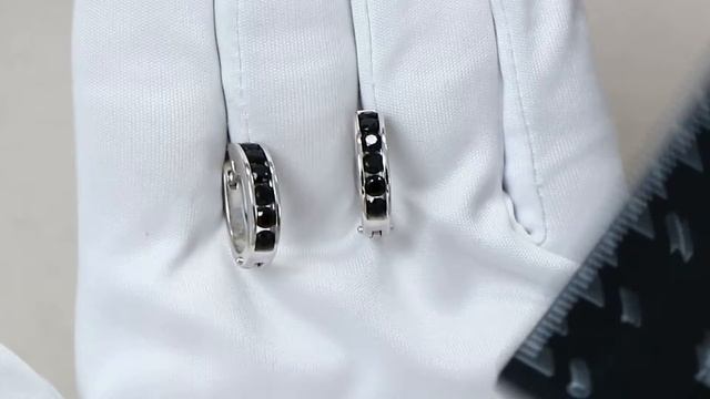 Серебряные серьги AQUAMARINE с ювелирным кристаллом А42894Ч смотреть онлайн