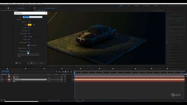 How To Make Realistic Shadow in Element 3D смотреть онлайн