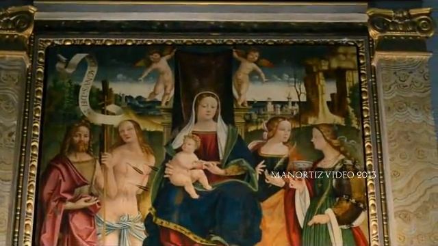 Vincenzo Pagani, Madonna con Bambino e Santi, Porchia Chiesa di s Lucia (manortiz) смотреть онлайн