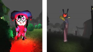 Побег из Цифрового Цирка!!! Злой Кейн и Сумасшедшая Помни