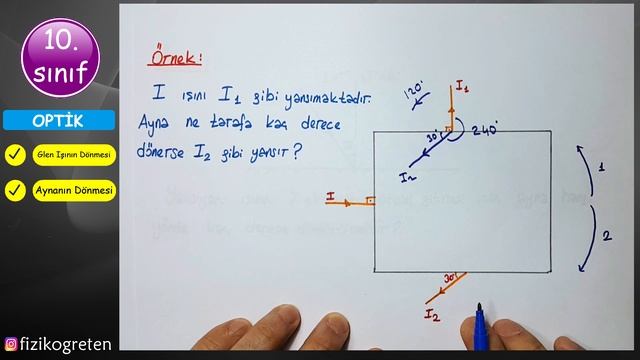 OPTİK [6] Aynaların Döndürülmesi Konu Anlatımı + SORU смотреть онлайн