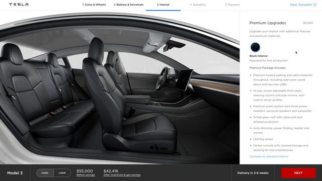 MODEL 3 CONFIGURATOR CHANGES AND NEWS смотреть онлайн