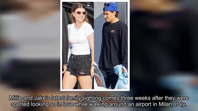Millie Bobby Brown & Jake Bongiovi Go On Outing With His Parents Jon Bon Jovi & Dorothea Hurley смотреть онлайн