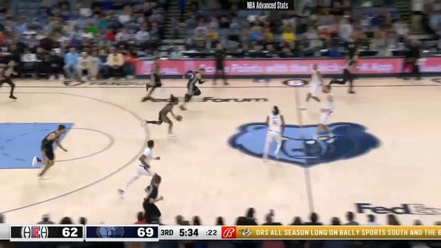 Santi Aldama 13 pts 8 reb 1 blk vs LA Clippers | 2023-03-31 смотреть онлайн