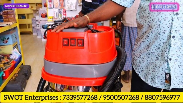 Top 5 Best Vacuum Cleaner l #Car Vacuum Cleaner l SWOT Enterprises Erode смотреть онлайн