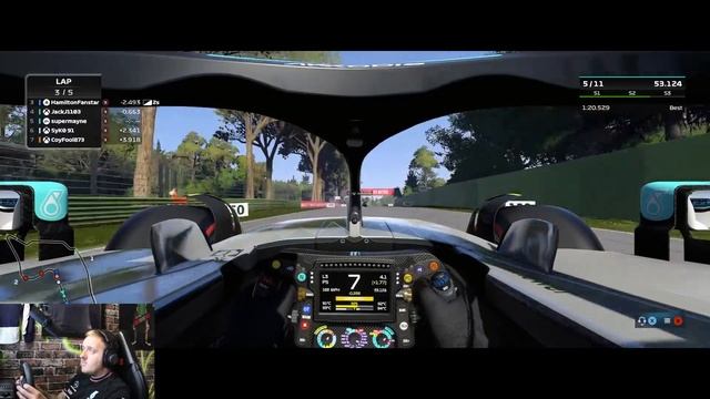 ENJOYED THAT ONE! F1 2022 IMOLA 5 LAP SPRINT! смотреть онлайн