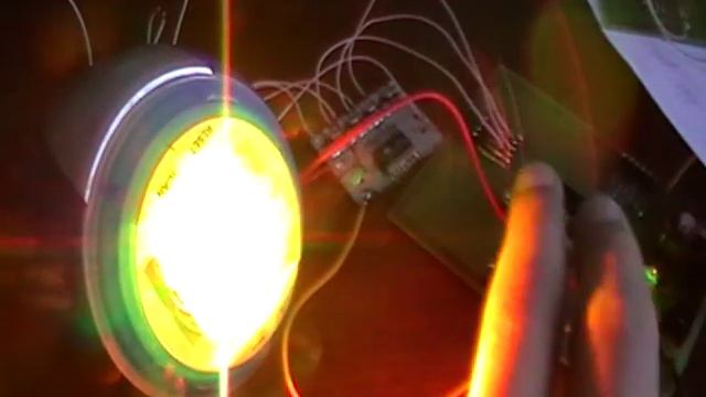 Cree MC-E RGB with ATmega8 3 PWM channels смотреть онлайн