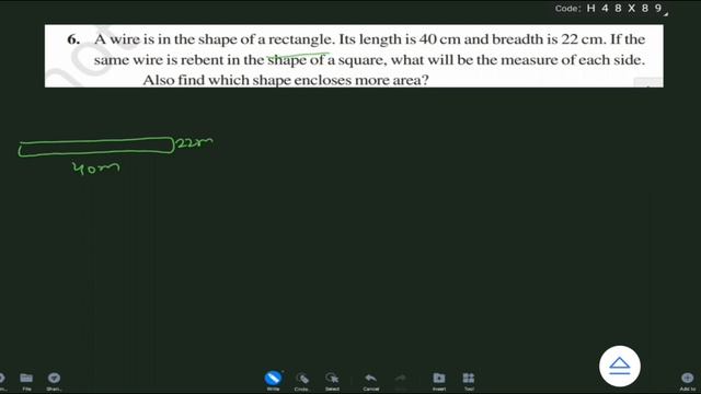 NCERT Solutions Class 7 Maths ||Chapter 11 Perimeter and Area || #RENU MAM Exercise 11.1 || Q 5 ,6 смотреть онлайн