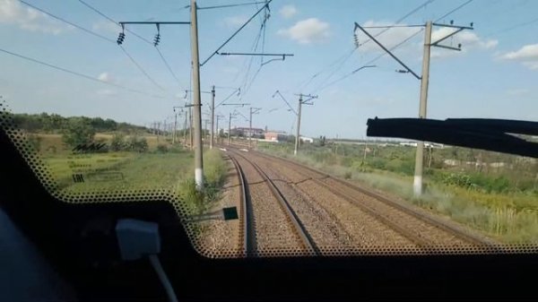 Вид из задней кабины эп3д