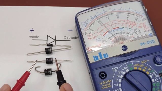 how to test bridge rectifier diode using analog multimeter смотреть онлайн