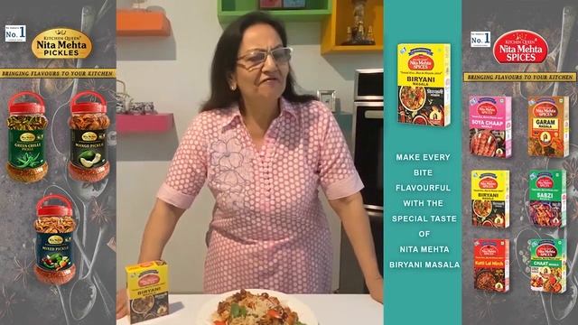 Biryani Masala | बिरयानी मसाला | Chef Nita Mehta смотреть онлайн