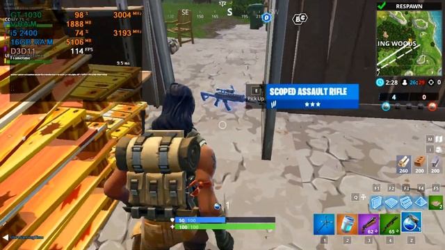 GT 1030 / Fortnite / i5 2400 / 16gb ram / 720p-CUSTOM смотреть онлайн