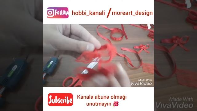 5 fərqli dizaynda HƏRİ STƏKAN BƏZƏKLƏRİNİN hazırlanması / Həri lentləri hazırlamaq смотреть онлайн