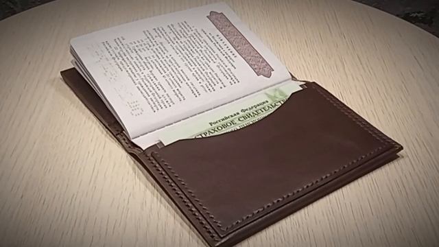 Обложка на паспорт. Натуральная кожа. Ручная работа. смотреть онлайн