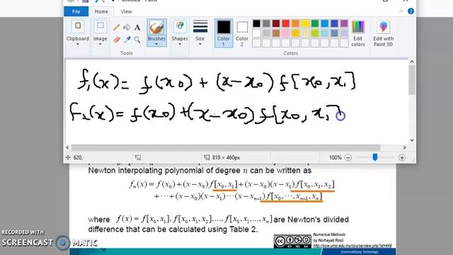 Newton Interpolating Polynomial - GENERAL FORMULA [Part 2 of 3] смотреть онлайн