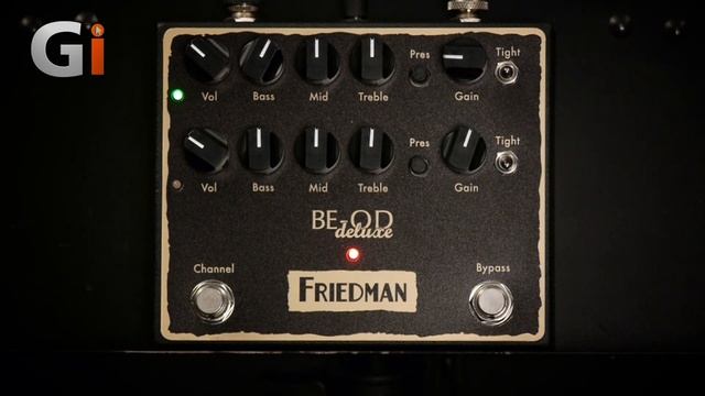 Friedman BE-OD Deluxe Overdrive Pedal | Review смотреть онлайн