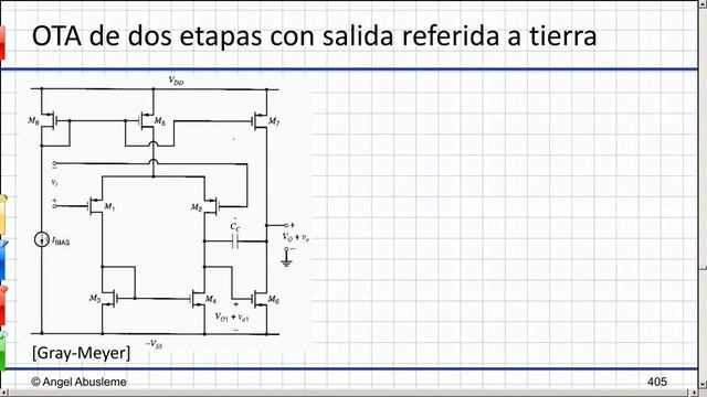 C12 - Topologías de amplificadores operacionales y OTAs; etapas de salida смотреть онлайн