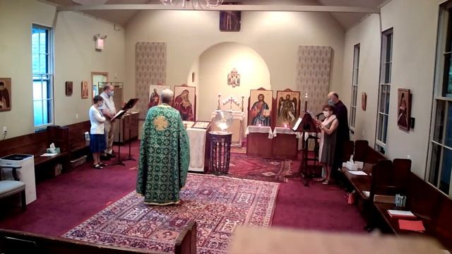 Vespers for afterfeast of the Transfiguration August 7,2021 смотреть онлайн