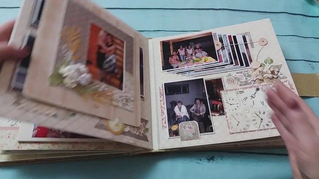 Фотоальбом семейный " Воспоминания длиною в жизнь" смотреть онлайн