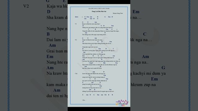 Pang Lai Din Mat Sai. Kachin Song Lyrics & Chords. Maran Seng Naw. Jinghpaw Mahkawn смотреть онлайн