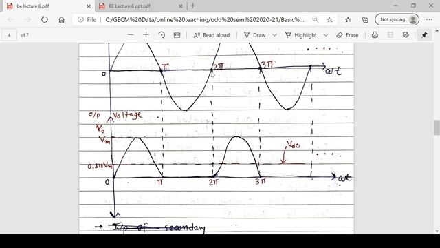 Diode Circuits: Half wave Rectifier смотреть онлайн