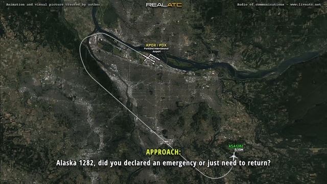 Section of Fuselage BLOWS OFF in Flight Alaska Boeing 737 MAX 9 ALASKA 1282. REAL ATC смотреть онлайн