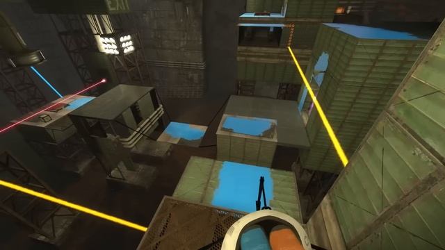 Aperture Tag - How to get to the ladder смотреть онлайн