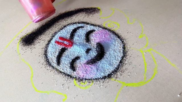 RANGOLI DESIGNS FOR DIWALI✨satisfying videos✨Rangoli for navratri✨Rangoli by Vino смотреть онлайн