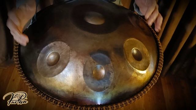 KurPan | Handpan E Minor 8 | E / A B C D E F G# | нержавейка