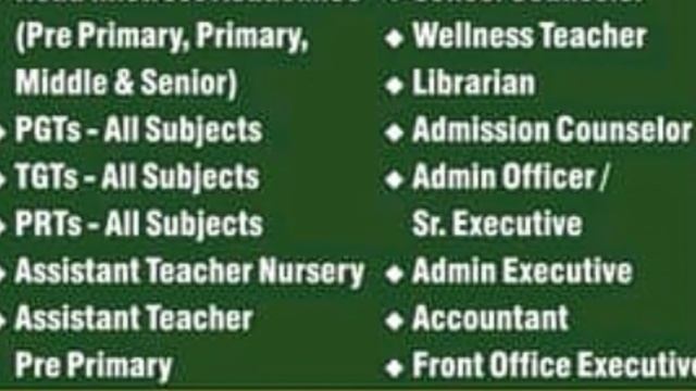 JOB'S NIT AND SCHOOL VECANCY TGT PGT LIBRARIAN OFFICE STAFF ### смотреть онлайн