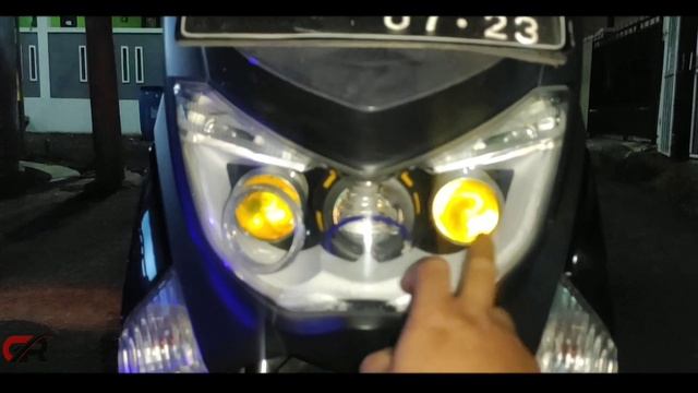 Lampu Nmax 90 Watt..! Tampilan standar cahaya maksimal смотреть онлайн