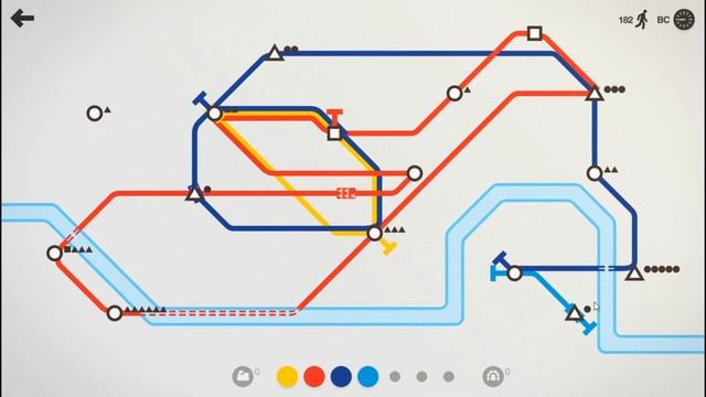 ОТКРЫЛ СОБСТВЕННОЕ МЕТРО Mini Metro смотреть онлайн