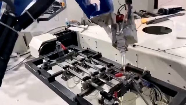 CRP Robot Fiber Laser Welding Machine смотреть онлайн