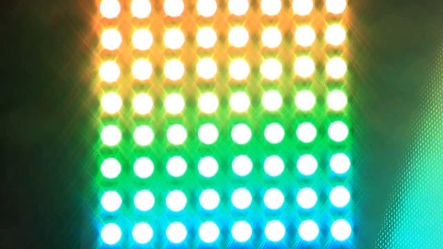 8x8 WS2812b LED Matrix Panel Demo смотреть онлайн