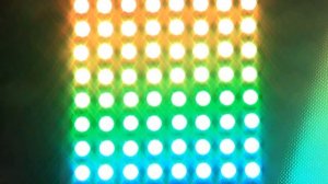 8x8 WS2812b LED Matrix Panel Demo