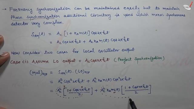 Demodulation of AM Synchronous Detector | Hindi/Urdu | Communication System by Raj Kumar Thenua смотреть онлайн