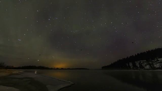 Aurora in HD Breathtaking Northern Lights Alaska music by Iona 2 смотреть онлайн
