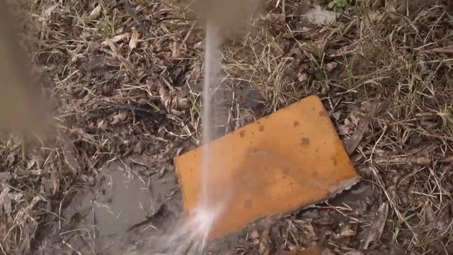 Experiment With Simple Water Jet Cutter смотреть онлайн