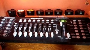 How To Running Led Par Light Chase | Dmx 512 Controller Part-2