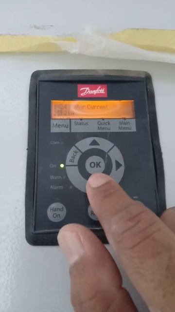 how to enter motor data in danfoss vfd смотреть онлайн