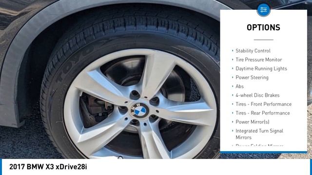2017 BMW X3 M8313A смотреть онлайн