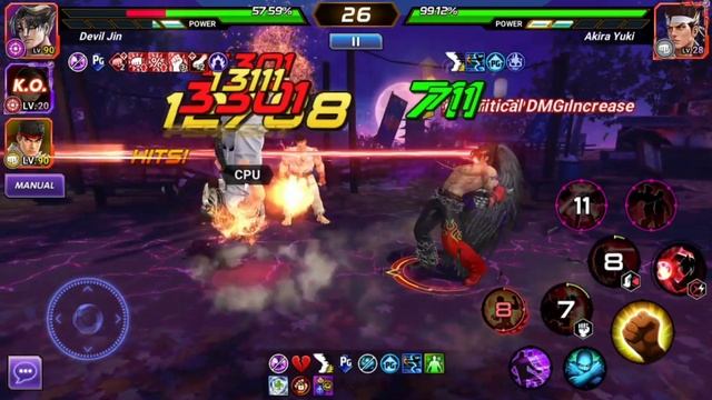 THE KING OF FIGHTER ALL STARS : RYU ,KYO AND JIN VS AKIRA YUKI смотреть онлайн