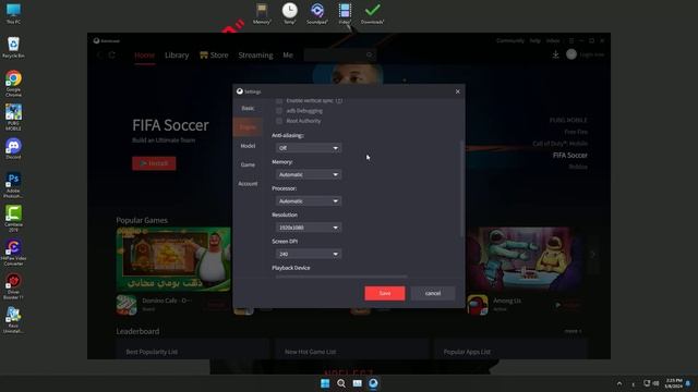 اهم تفاصيل في محاكي جيم لوب "Gameloop" هتفرق 180 درجة في سرعة المحاكي смотреть онлайн