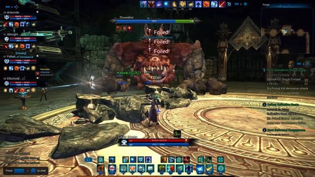 Tera PS4 [ Sabex Armory - Mystic Gameplay ]