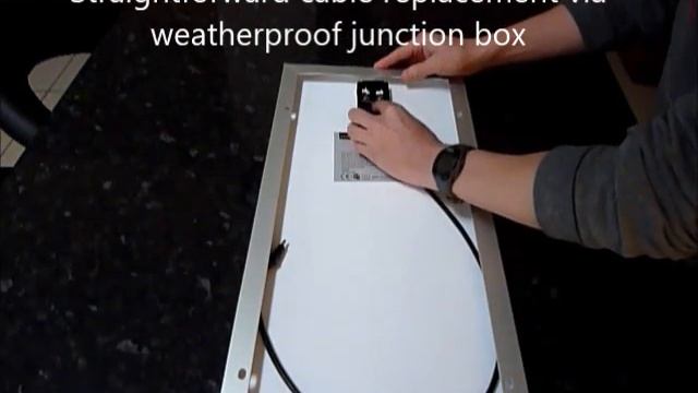 SEUK 20 Watt Monocrystalline Solar Panel смотреть онлайн