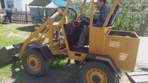 Изготовление мини погрузчика с двигателем от ваз 2109. Часть 2