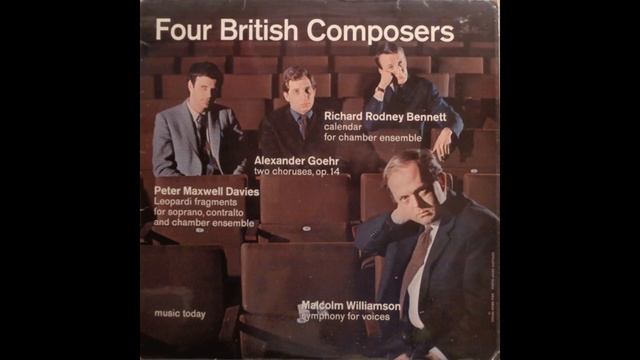 Peter Maxwell Davies - Leopardi Fragments (1965) смотреть онлайн