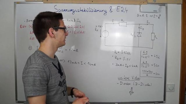 SPANNUNGSSTABILISIERUNG & E24-Reihe | Elektrotechnik смотреть онлайн