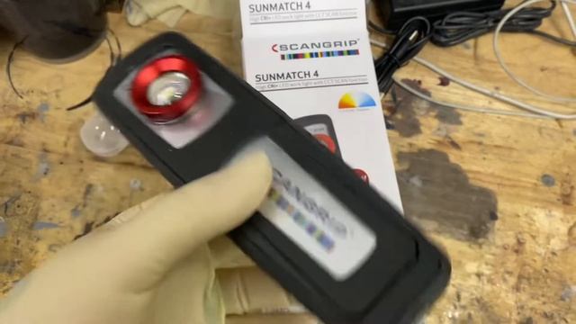 Scangrip Sunmatch 4 color match light review and unboxing смотреть онлайн